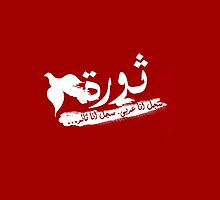 Revolution " Write down I'm an Arab.." - "..ثورة "سجل أنا عربي by D. Abdel.