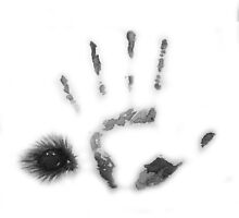 Human Handprint with Eye by hscart