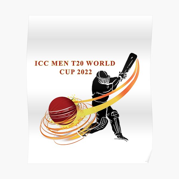 Icc Men T World Cup Cricket World Cup Poster For Sale By