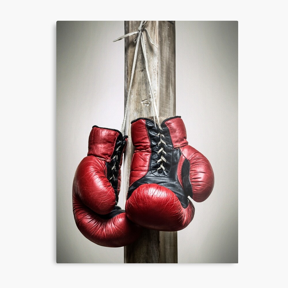 Poster Boxing Gloves Black And White Print Boxing Art Sports Print