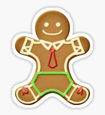 Gingerbread Man Stickers Redbubble