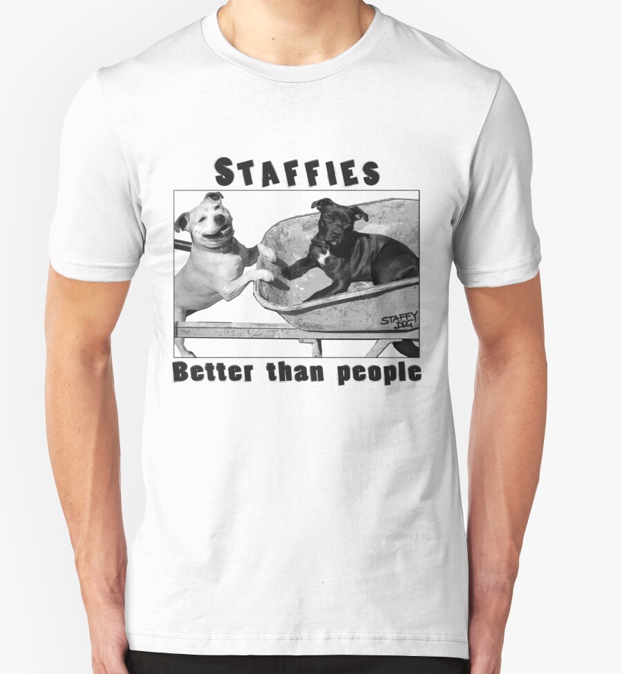 t shirts for staffies