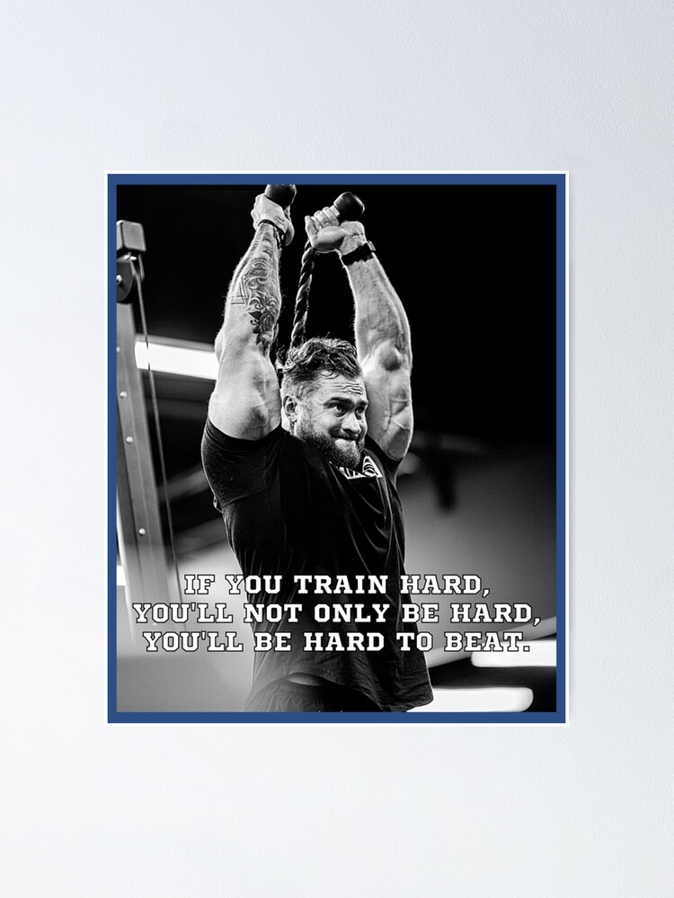 Chris Bumstead Cbum Bodybuilding Gym Motivation Poster For Sale By