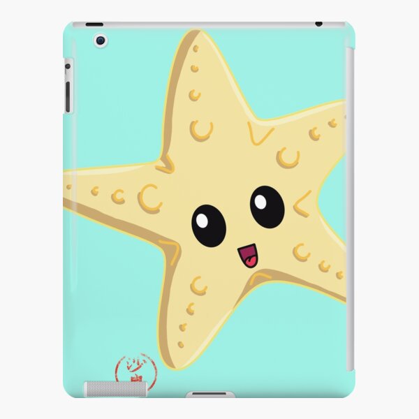 Coque et skin adhésive iPad Étoile de mer de dessin animé dans un