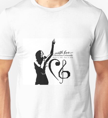 christina grimmie t shirt