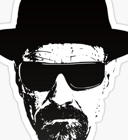 Bad Breaking Heisenberg Stickers Redbubble