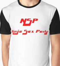 Ninja Sex Party T Shirts Redbubble