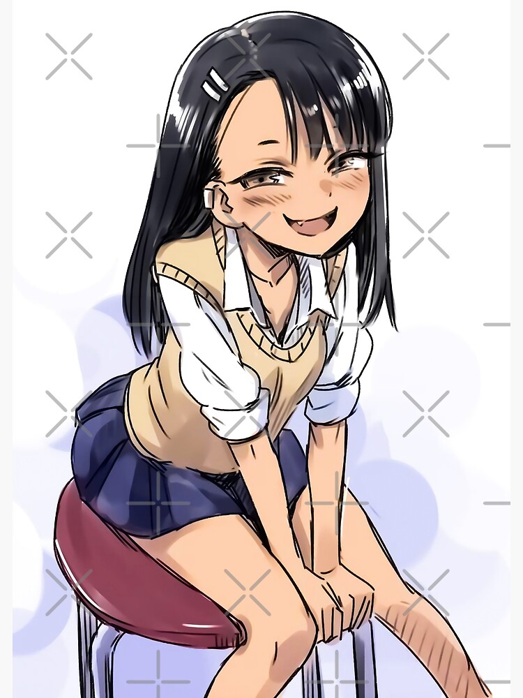 Nagatoro Don T Toy With Me Miss Nagatoro Fanart Art Print By Jerrieart Redbubble