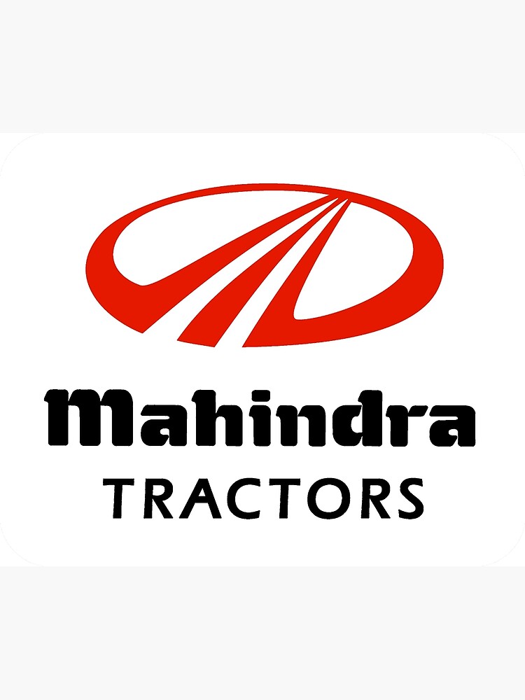 Tractor Mahindra Tractors Logo Poster By Maxgrant Redbubble