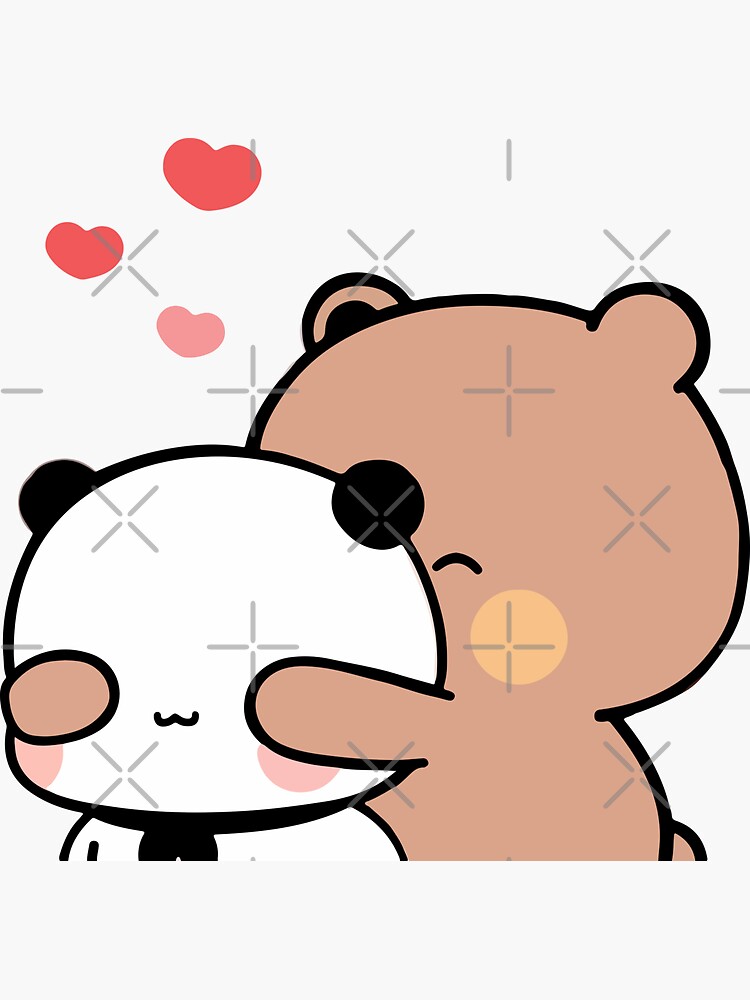 Panda Bear Bubu Dudu Sticker For Sale By Dev Ilyass Redbubble