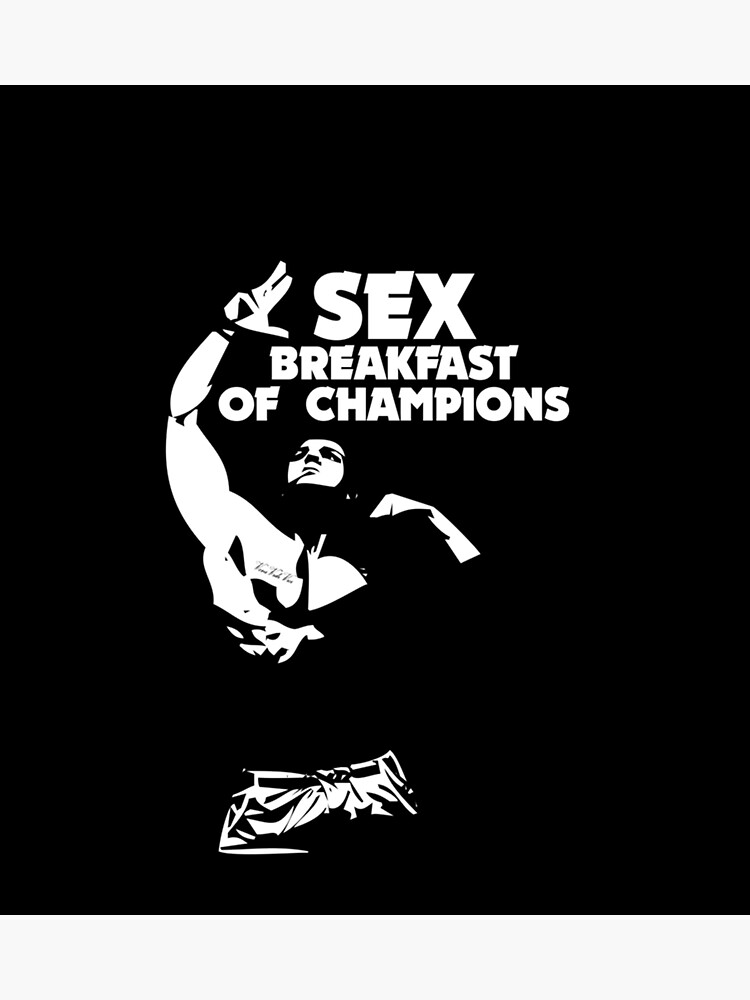 Zyzz Sex Breakfast Of Champions Sleeveless Top Sticker For Sale By