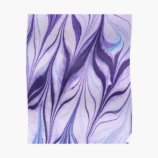 Agate Granite Marble Purple Watercolor Stone Surface Texture