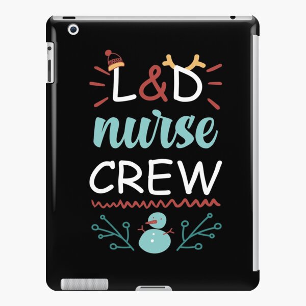 Funda Y Vinilo Para Ipad Equipo De Enfermer A De Trabajo De Parto Y