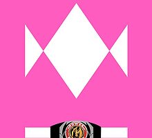 Pink Ranger Iphone Case by LumpyHippo