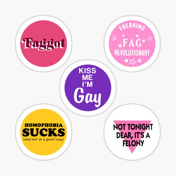 Copy Of Gay Vintage Remake Sticker Pack Sticker For Sale By