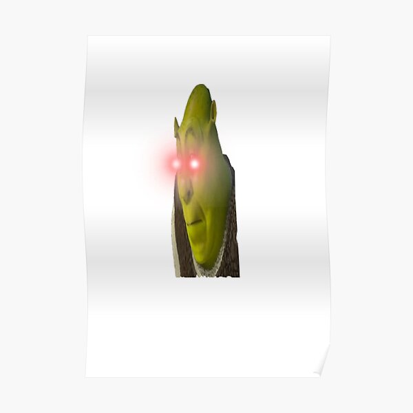 Shrek Poster For Sale By Maisieturner Redbubble