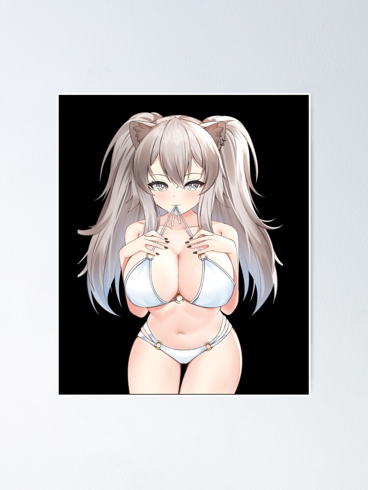 Shishiro Botan Bikini Boobs Hololive Vtuber Poster Von Wayneviet12