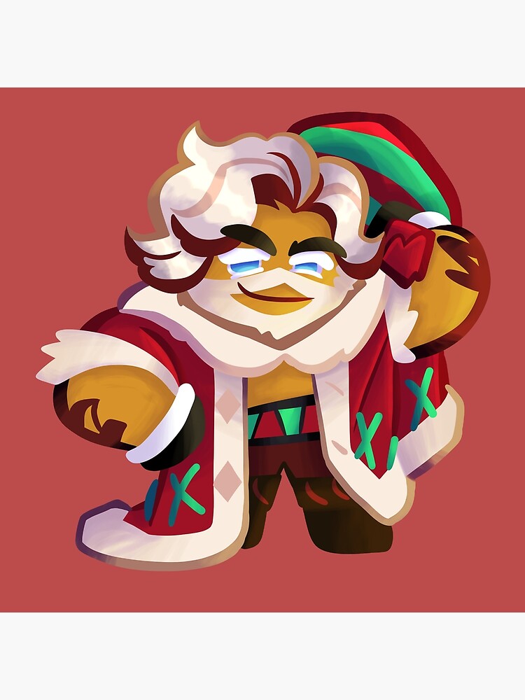 Eggnog Cookie Cookie Run Poster For Sale By D Illustrates Redbubble