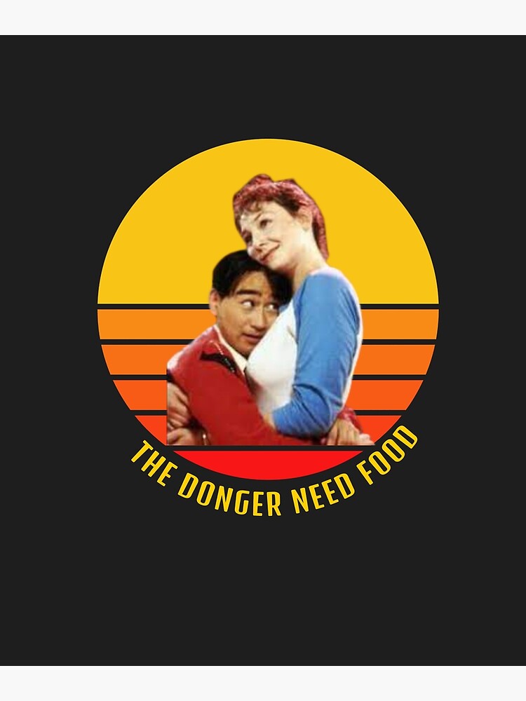 The Donger Need Food Sunset Poster For Sale By Purplepeppers Redbubble