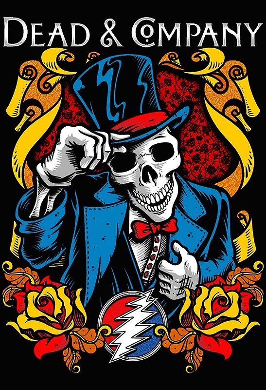 Dead and Company Metal Prints Redbubble