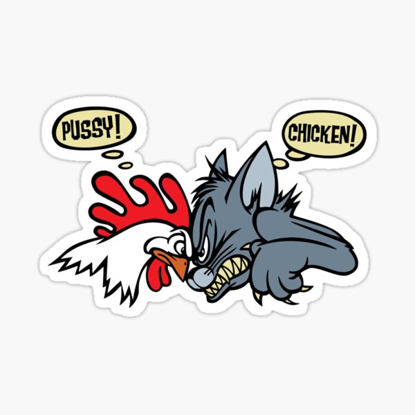 Pussy Chicken Hot Rod Shirt Sticker Decal Mask Sticker Sticker For