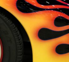 Hot Rod with Flames
