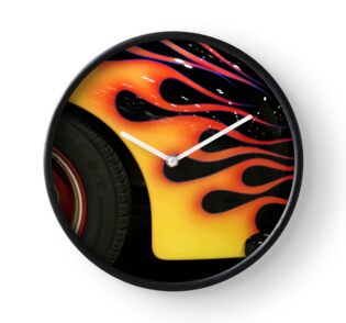 Hot Rod with Flames