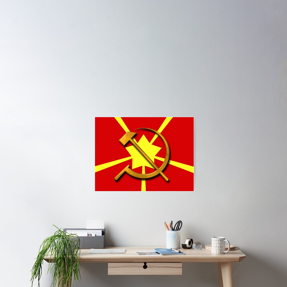 Command Conquer Red Alert Soviet Faction Logo Poster For Sale