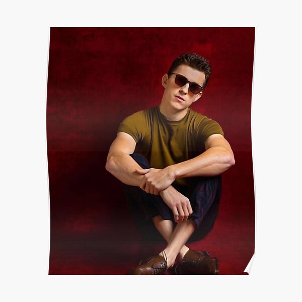 Illustration Tom Holland Art Poster For Sale By Putrinuria Redbubble