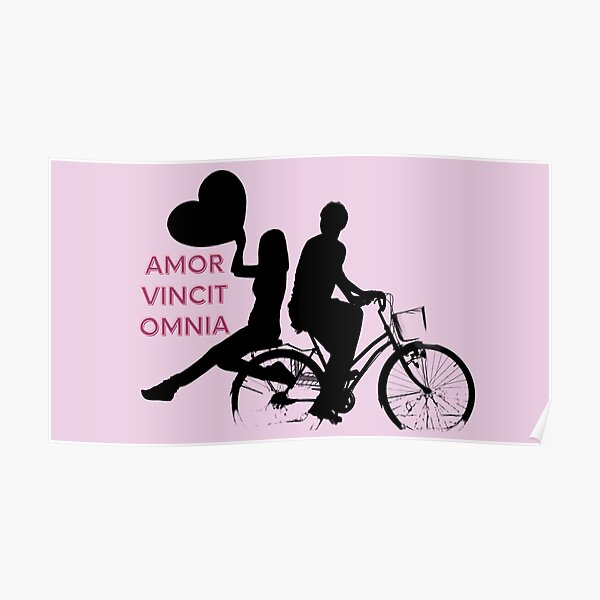 Amor Vincit Omnia Love Conquers All Poster For Sale By