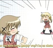 Love - Hidamari Sketch by 84k4r00n5