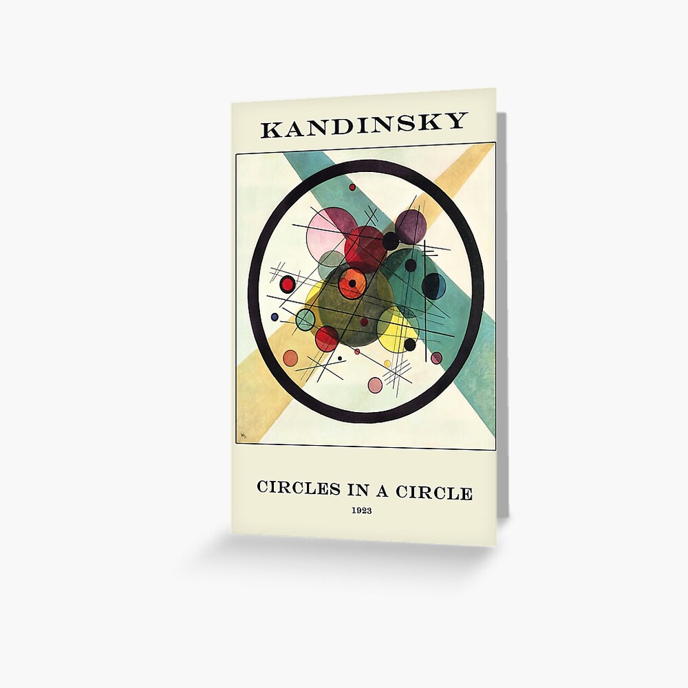 Wassily Kandinsky Circles In A Circle Vassily Kandinsky Print