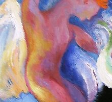 Detail, Boy Angel. From Winken, Blinken, and Nod by Barbara Sparhawk