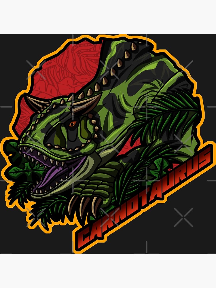 Carnotaurus Poster For Sale By OniPunisher Redbubble