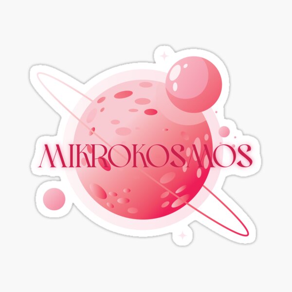 Mikrokosmos Planet Sticker For Sale By Christiinee Redbubble