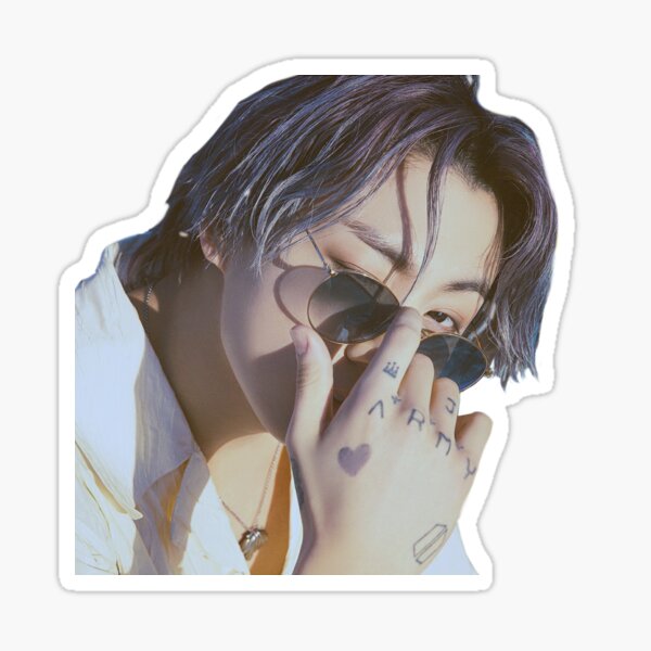 June 2021 Jeon Jungkook BTS Sticker For Sale By Fan Tabulous Redbubble