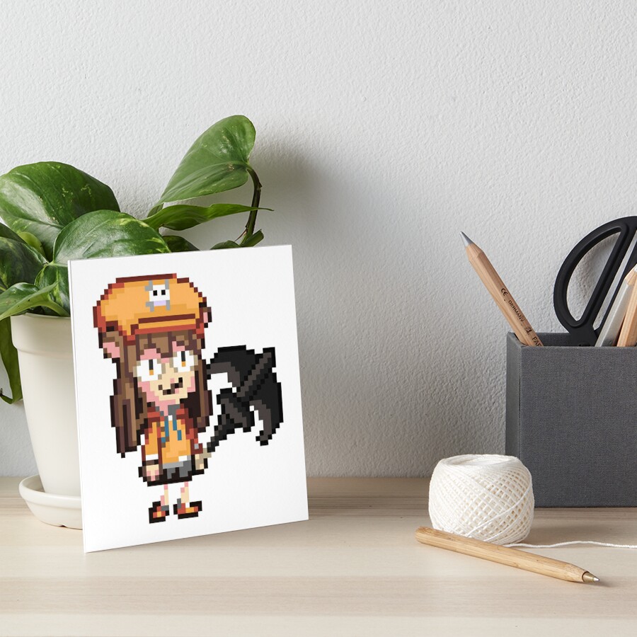 Guilty Gear May Neco Arc Art Board Print By Nekojaz Redbubble