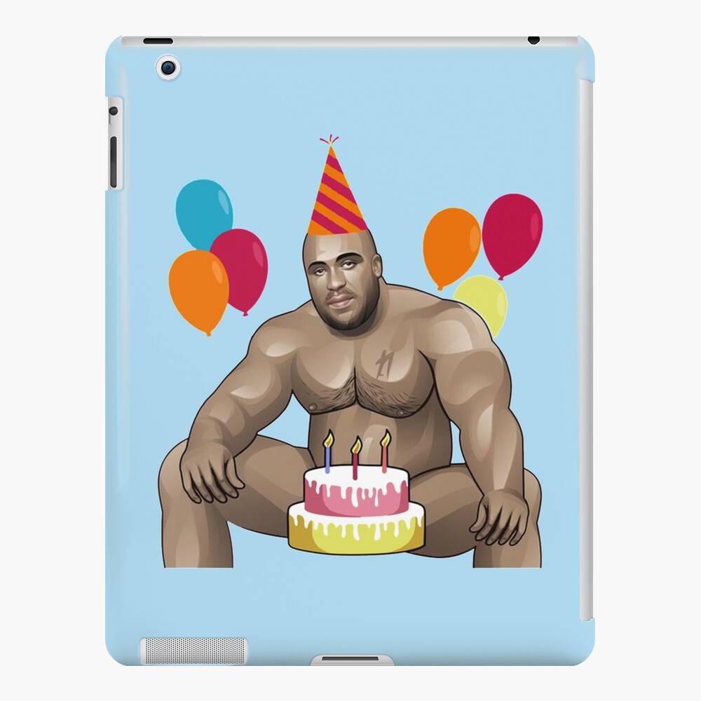 Barry Wood Birthday Cake And Birthday Party Ipad Case Skin For