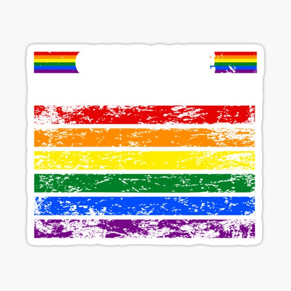 God S Love Is Fully Inclusive Lgbt Gay Pride Flag Christian Sticker