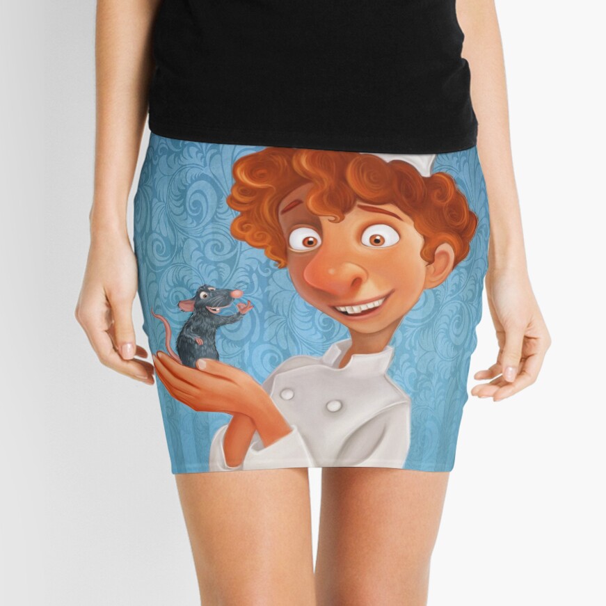 Alfredo Linguini Ratatouille Mini Skirt For Sale By AnMNiniel