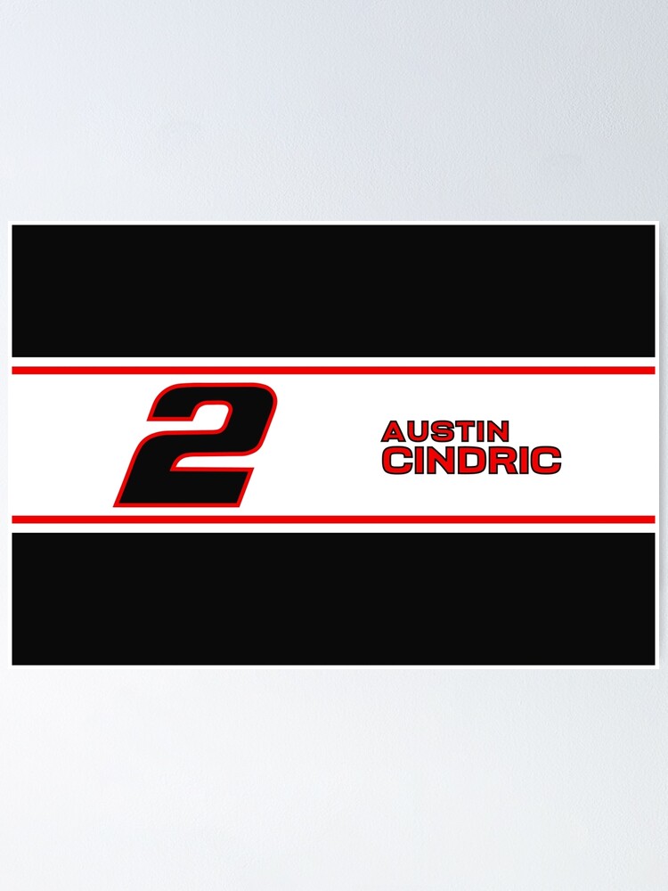 Austin Cindric Nascar Next Gen Poster By Dibujoa Store Redbubble