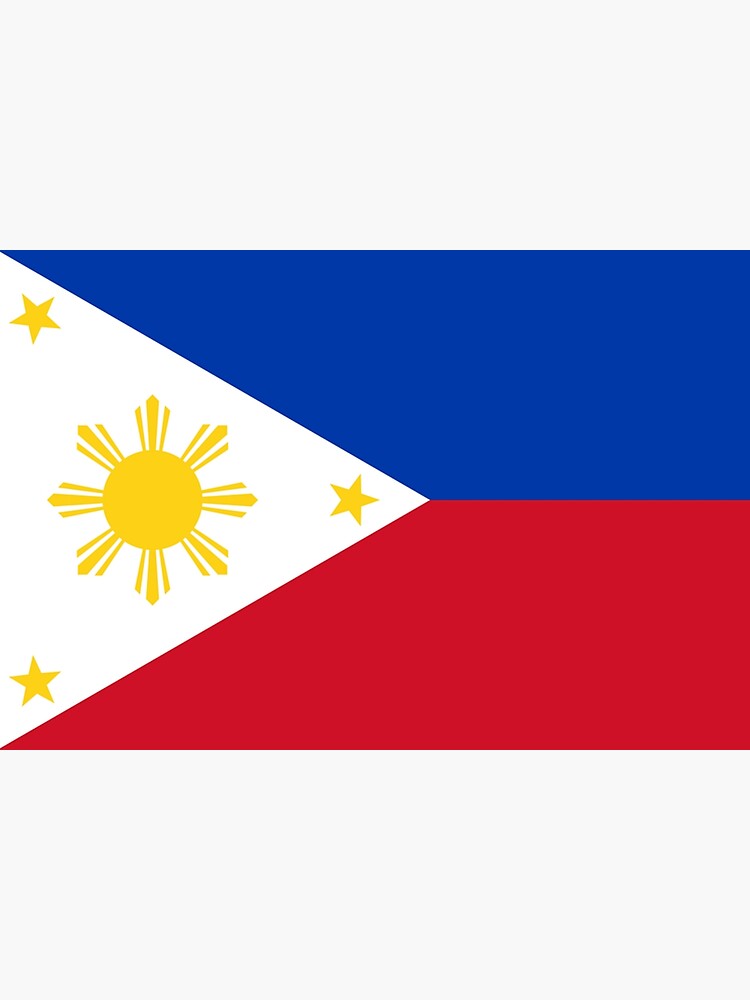 Flag Of The Philippines Watawat Ng Pilipinas Canvas Print By