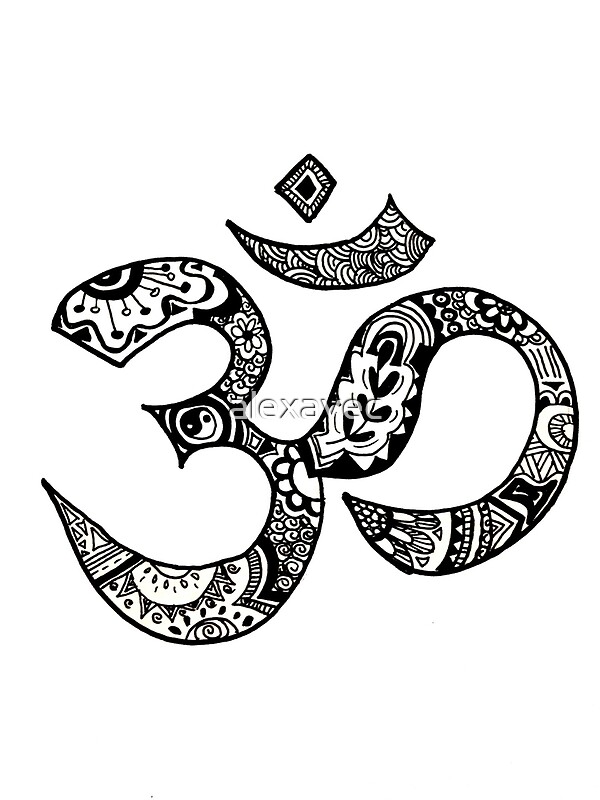 &quot;Om Sign&quot; by alexavec Redbubble