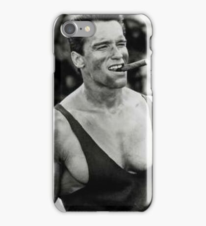 arnold schwarzenegger conquer iphone case