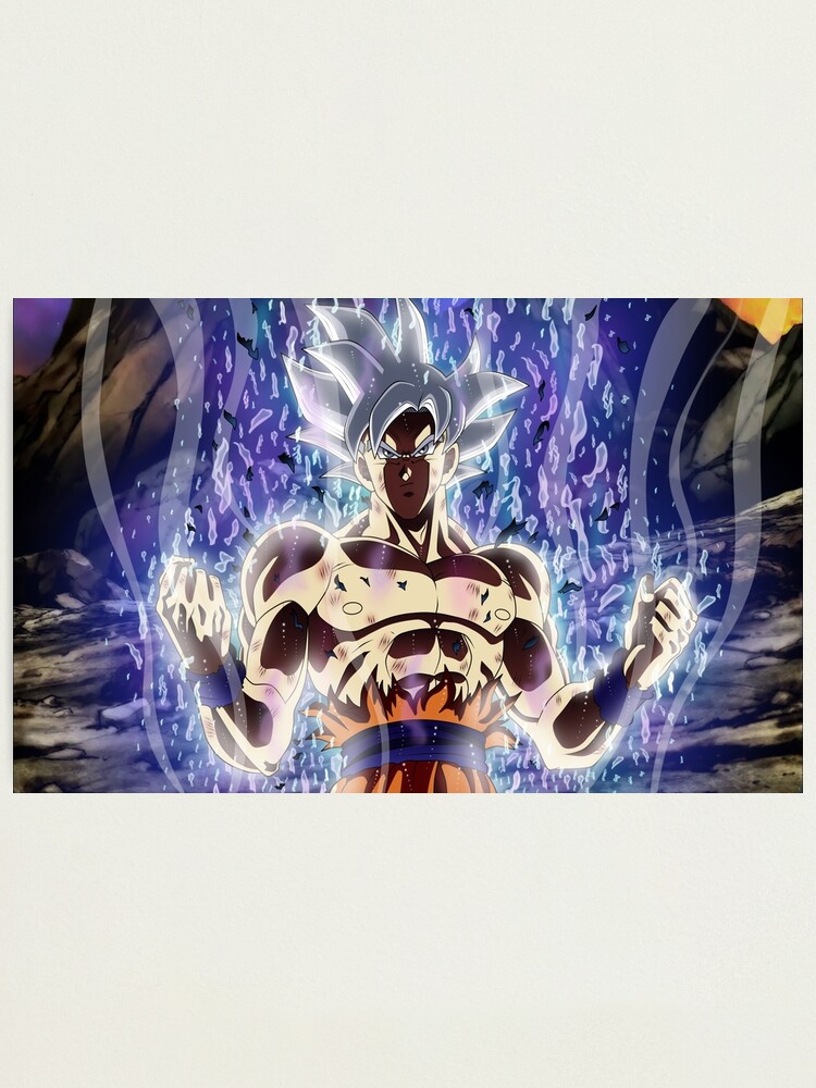 Dragonball Goku Ultra Instinct Photographic Print For Sale By