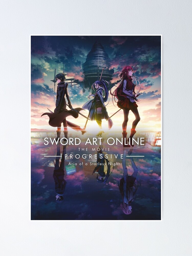 Sword Art Online Progressive Aria Of A Starless Night Poster For Sale