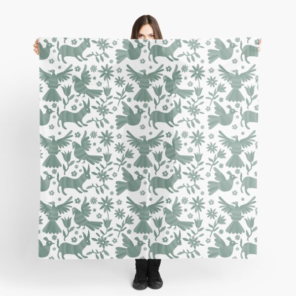 Green Otomi Texture Mexican Otomi Mexican Art Otomi Green Mexican