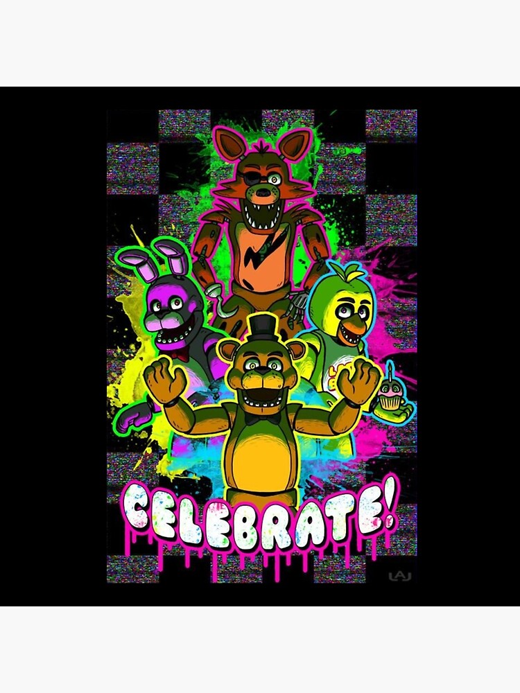 Tarjetas De Felicitaci N For Sale Con La Obra Fnaf Security Breachzz