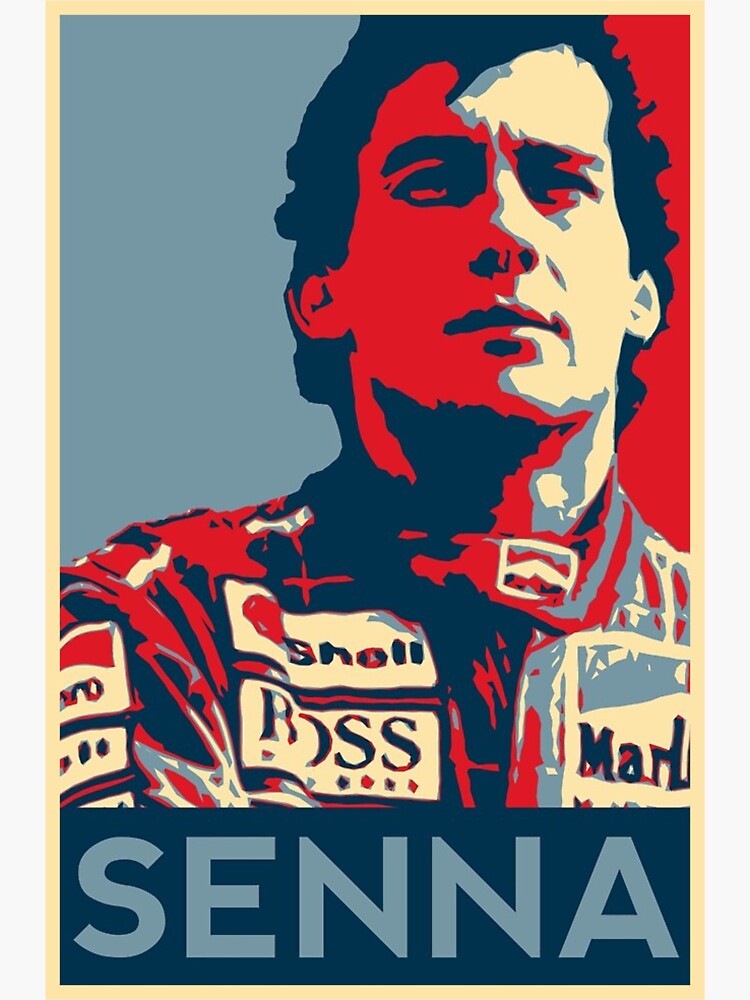 AYRTON SENNA Sticker For Sale By AntoniHite Redbubble