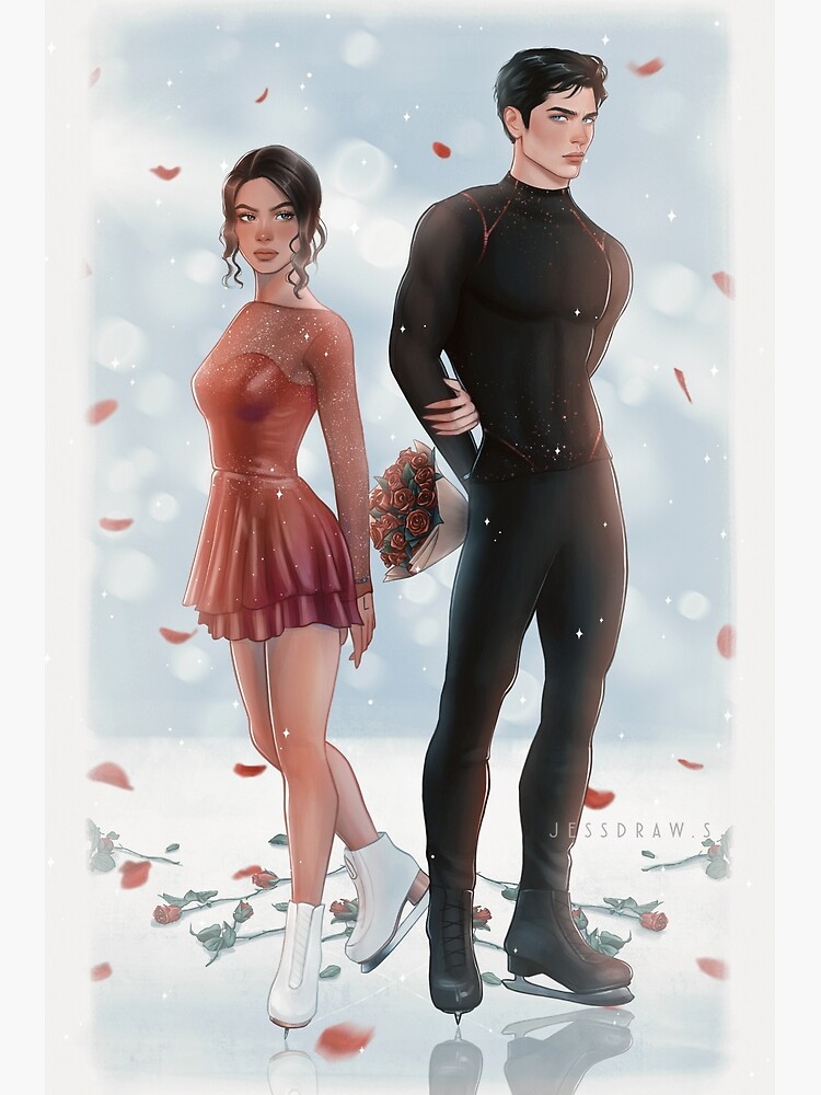 Ivan And Jasmine Poster For Sale By Jessketchs Redbubble